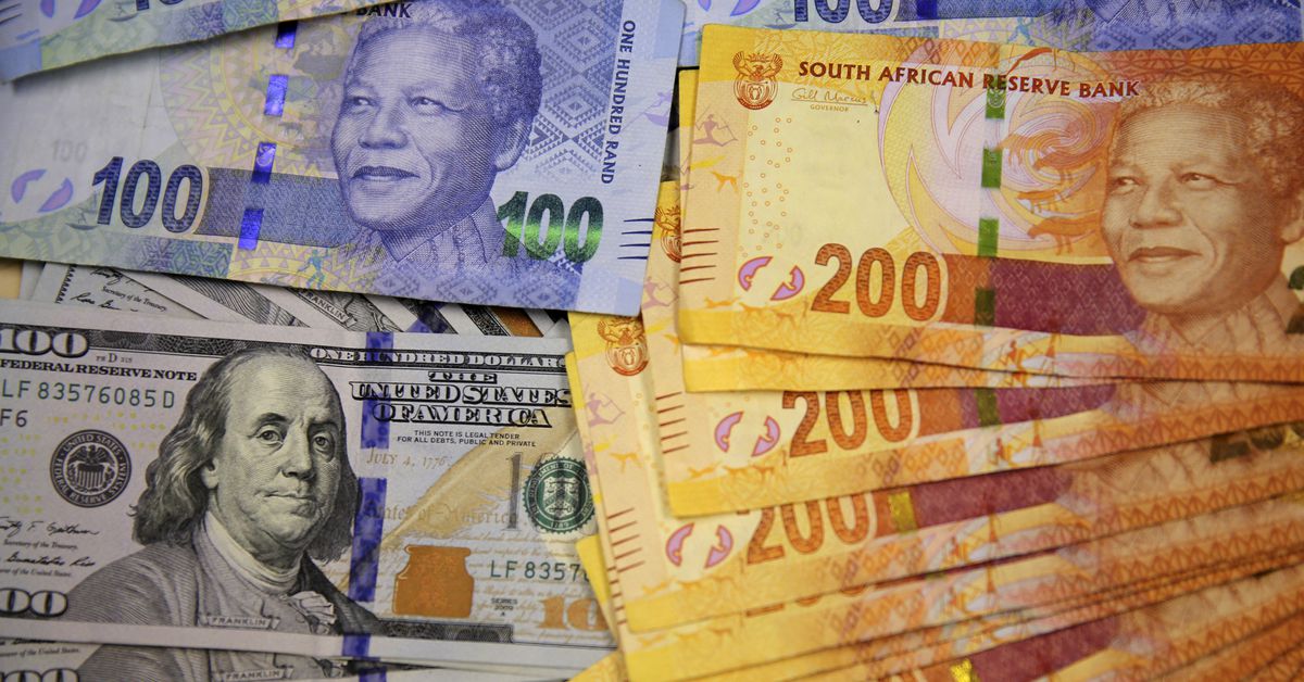 South African rand erases Friday's loss; stocks rise