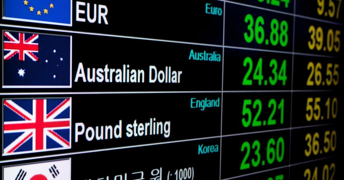 How exchange rates have changed in the past year
